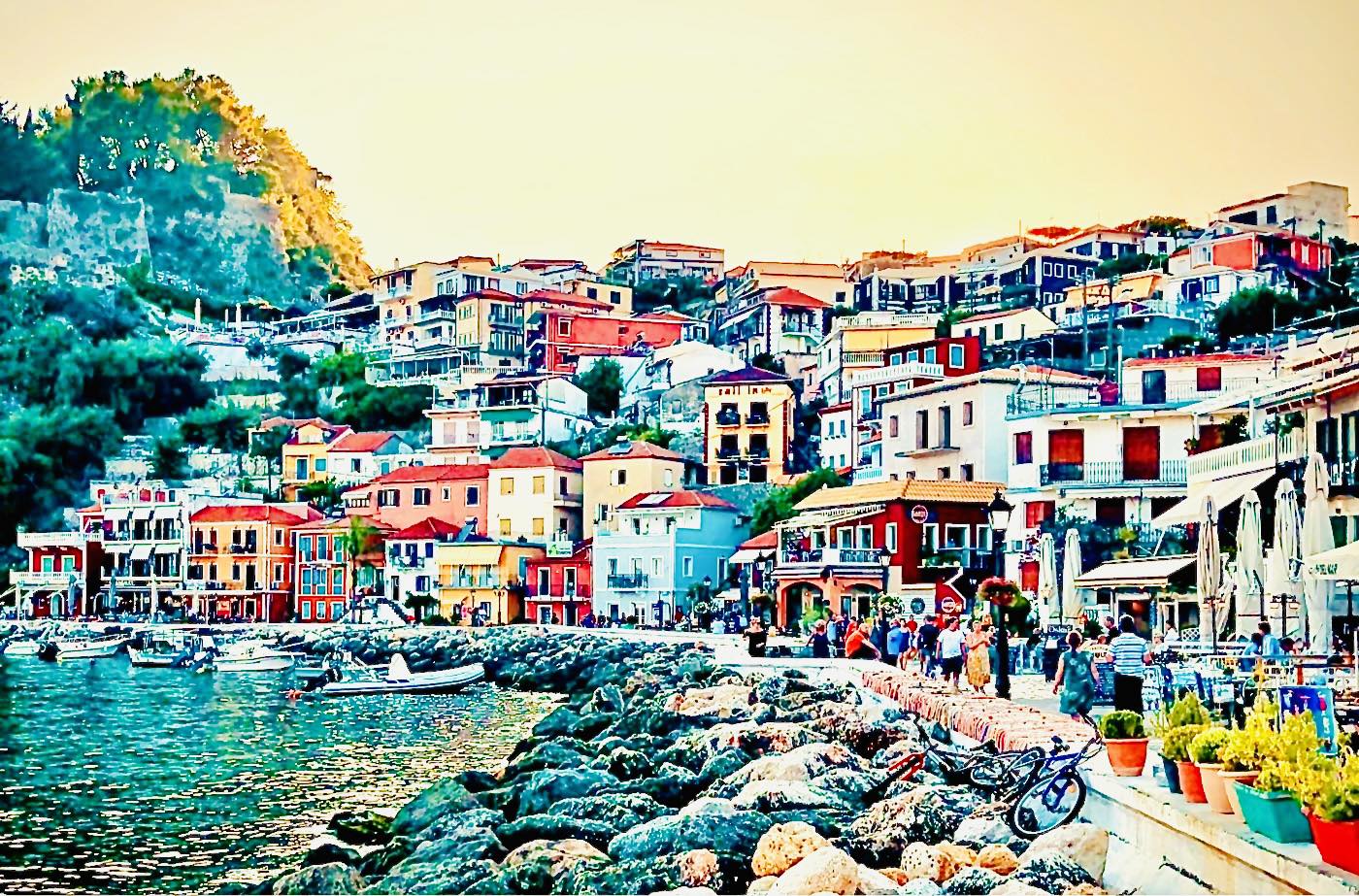 Greek Islands a Fishing Village