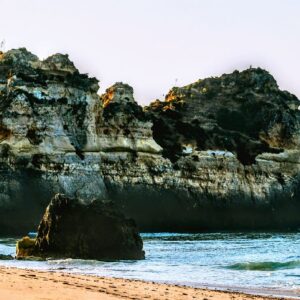 Early Morning at the Beach in Algarve Portugal