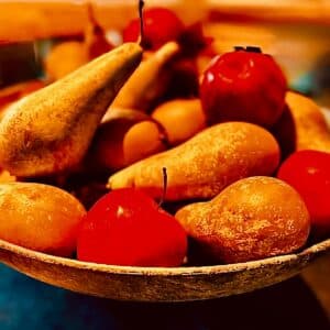 Freshly Harvested Pears and Apples
