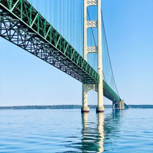 The Mackinac Suspension Bridge