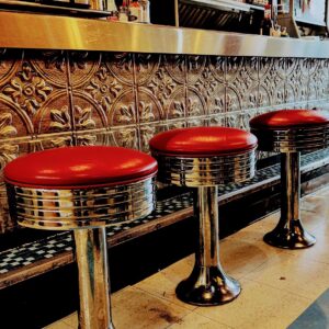 Small Town Diner Stools