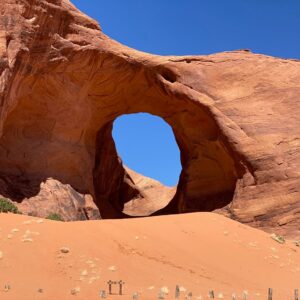Red Rock Arch in Arches National Park