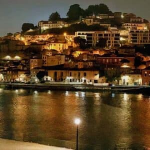 Sunset in Porto By The River